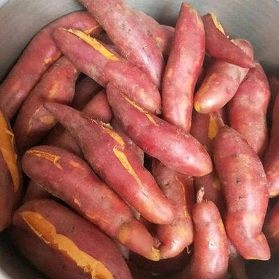 西瓜红红薯新鲜红心沙土地香甜蜜薯农家现挖现卖地瓜批