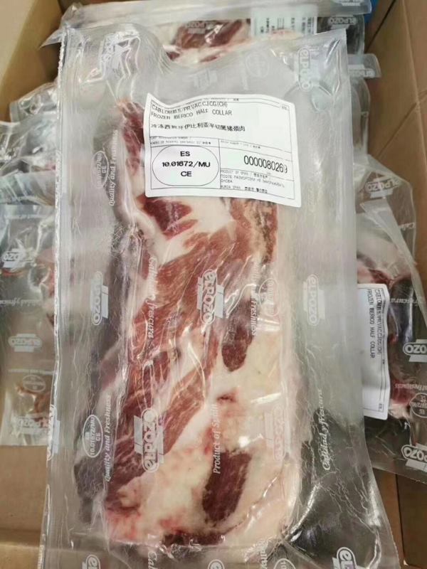 伊比利亚黑猪肉 一款雪花纹路的猪肉